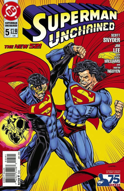 Superman Unchained #5 1:25 Incentive