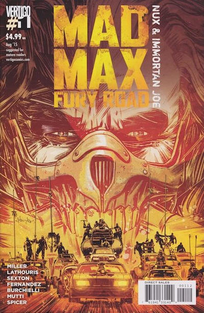 Mad Max Fury Road - Nux & Immortan Joe Special #1 - 2nd Printing
