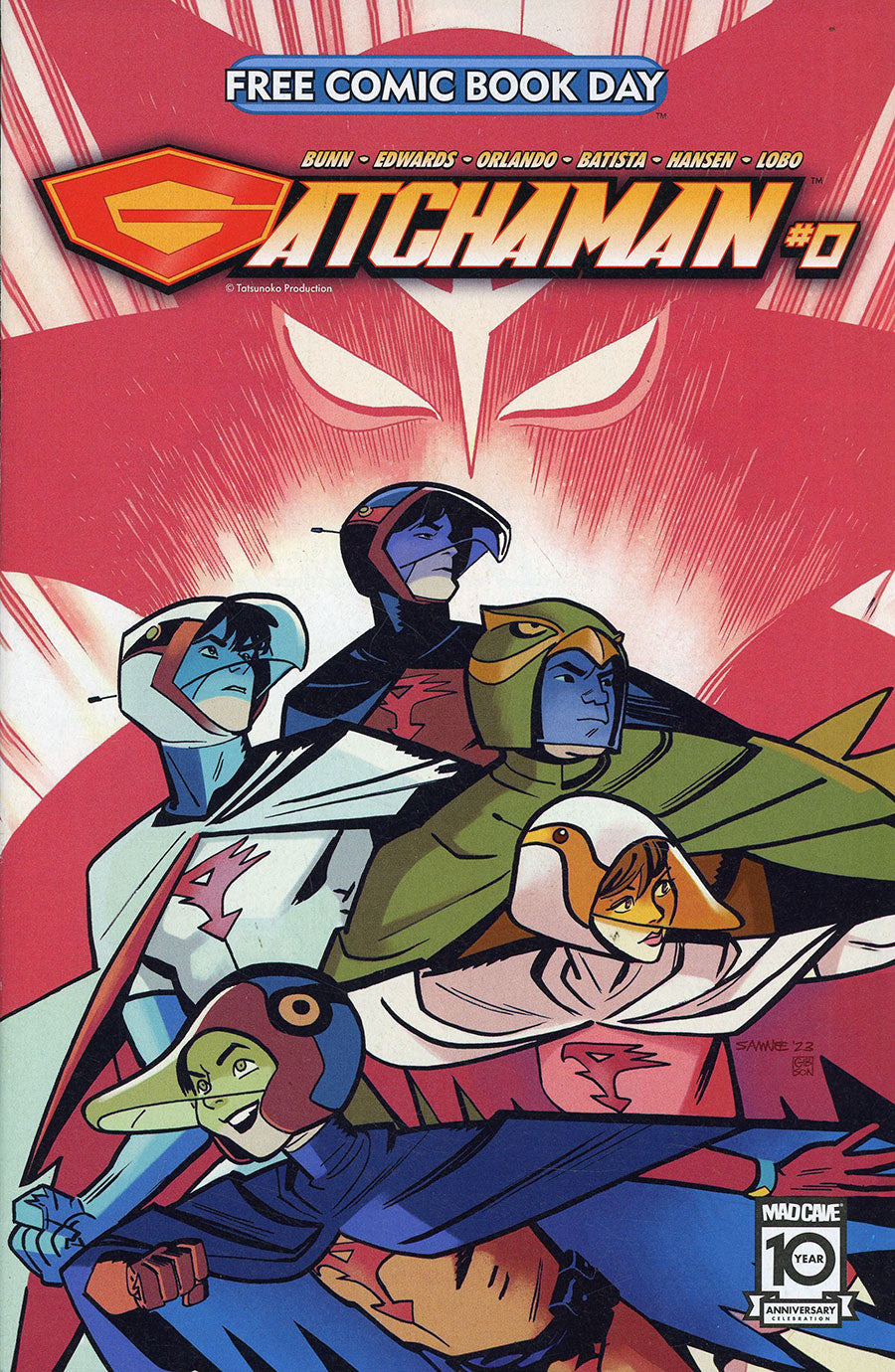 Gatchaman #0 - Free Comic Book Day