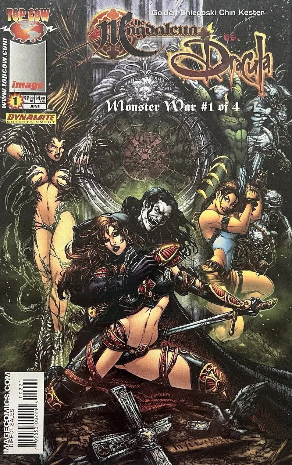 Magdalena vs Dracula Monster War #1