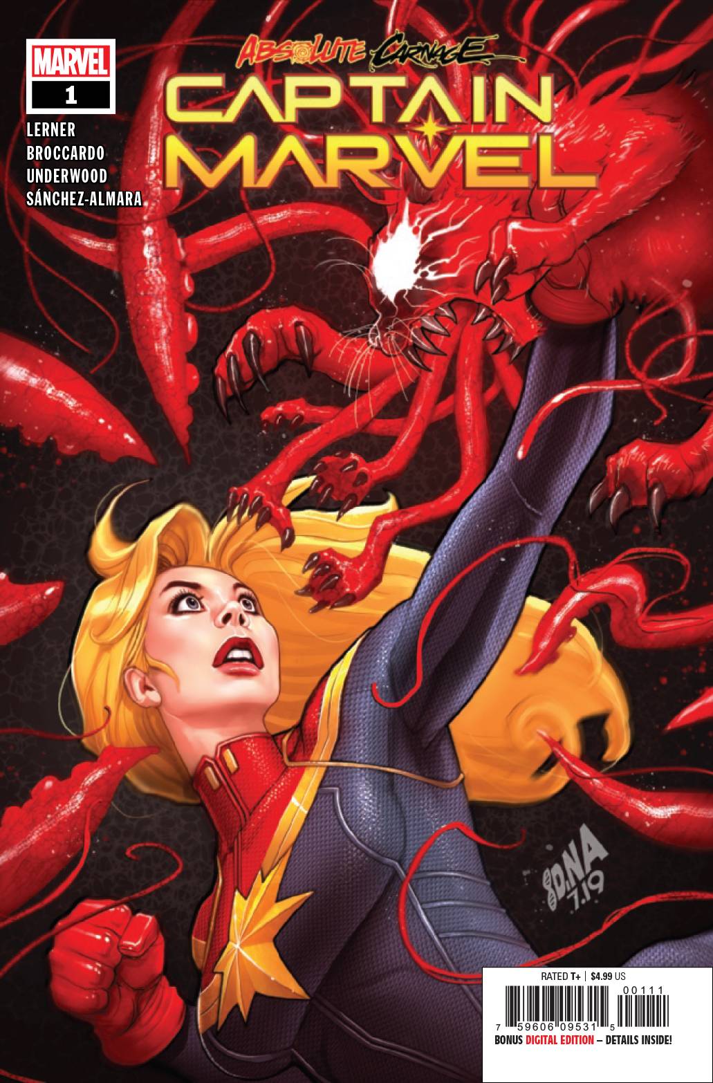 Absolute Carnage Captain Marvel #1