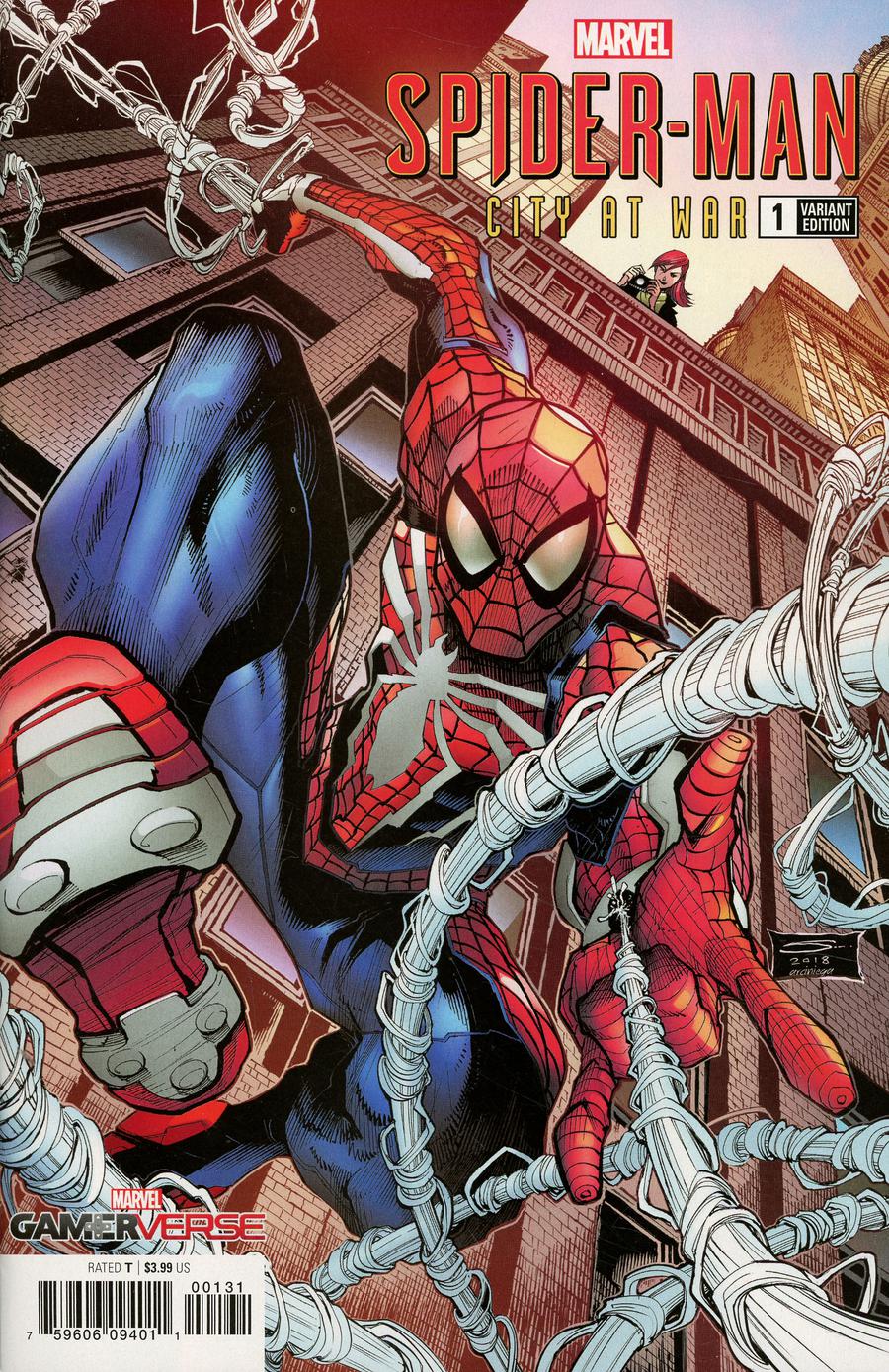 Marvel's Spider-Man City At War #1 1:10 Incentive