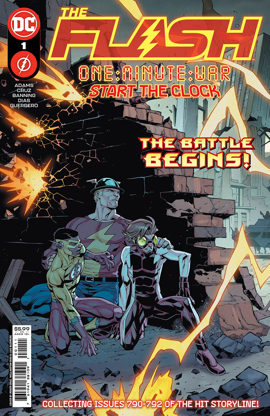 The Flash One Minute War - Start the Clock #1