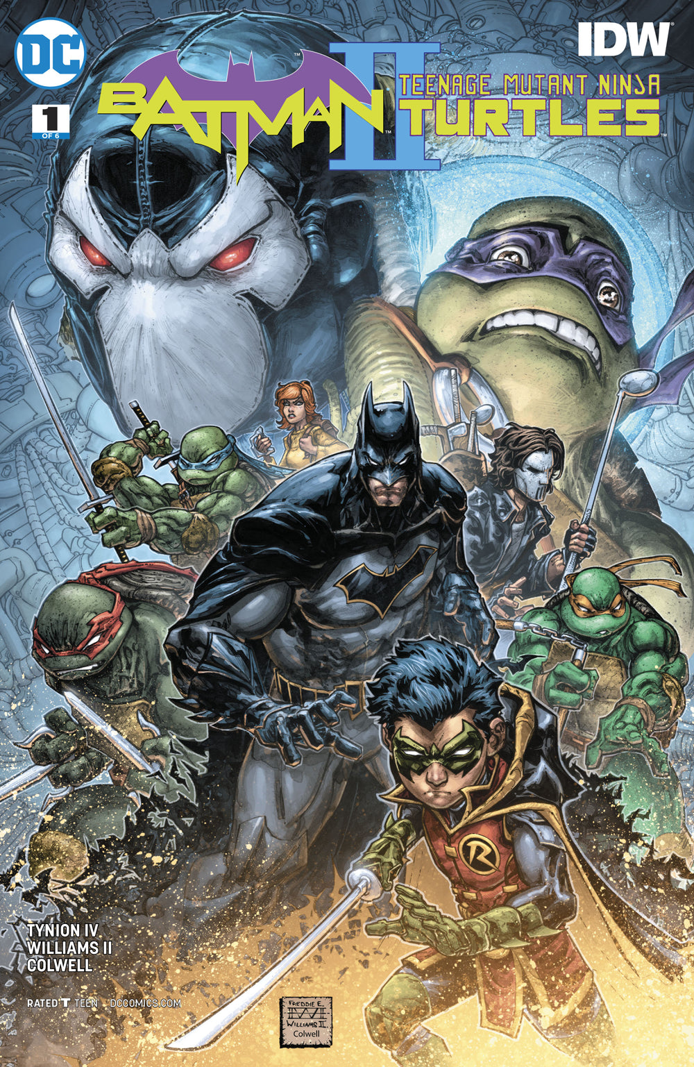 Batman / Teenage Mutant Ninja Turtles II #1