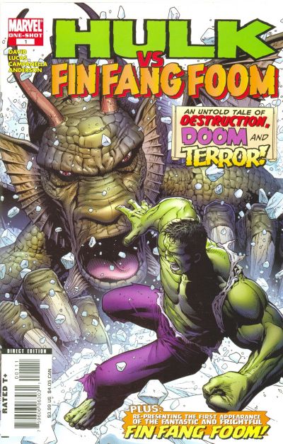 Hulk VS Fin Fang Foom #1