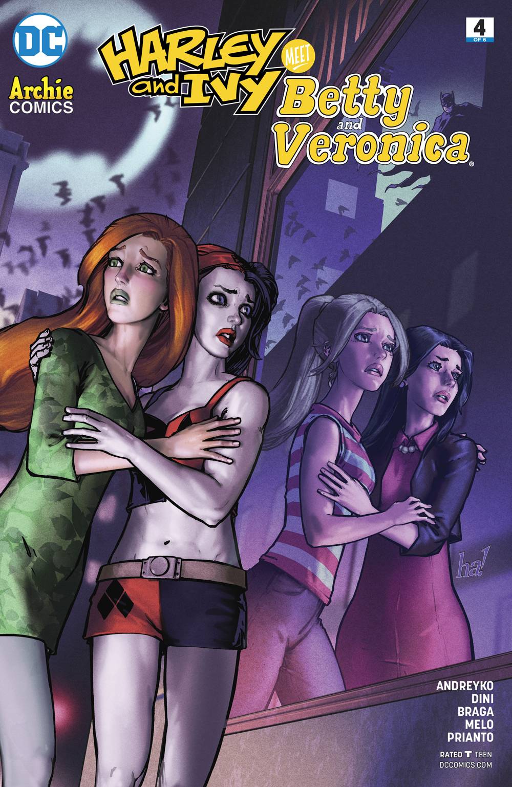 Harley and Ivy Meet Betty and Veronica #4