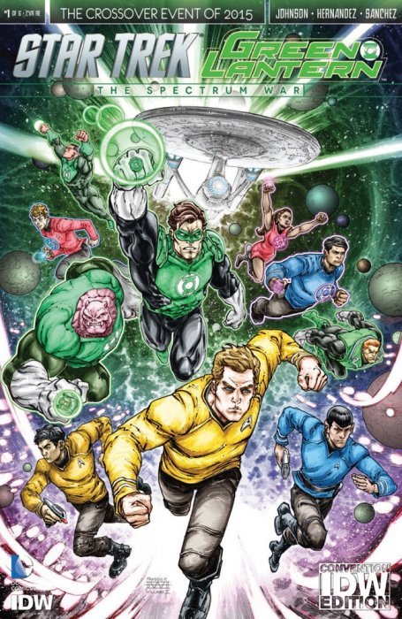 Star Trek / Green Lantern The Spectrum War #1