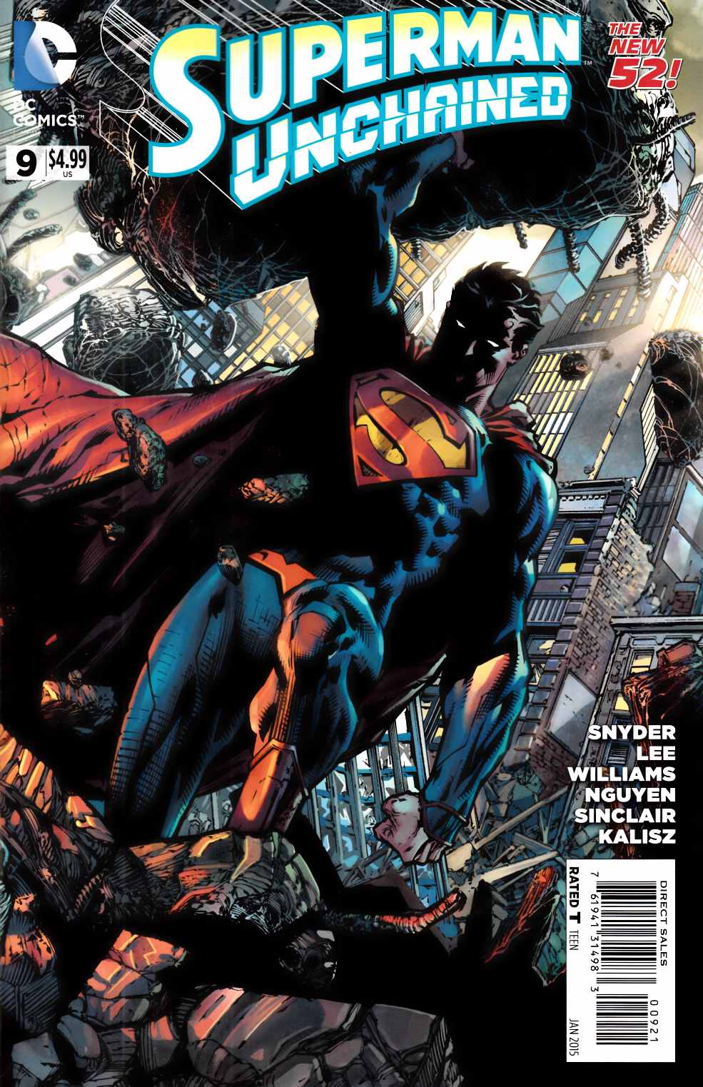 Superman Unchained #9 1:25 Incentive