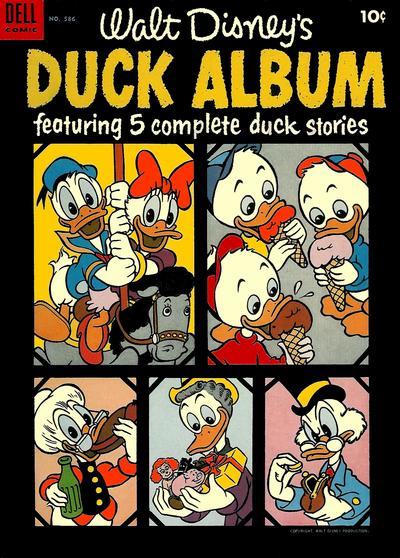 Four Color Comics #586 - Walt Disney's Duck Album
