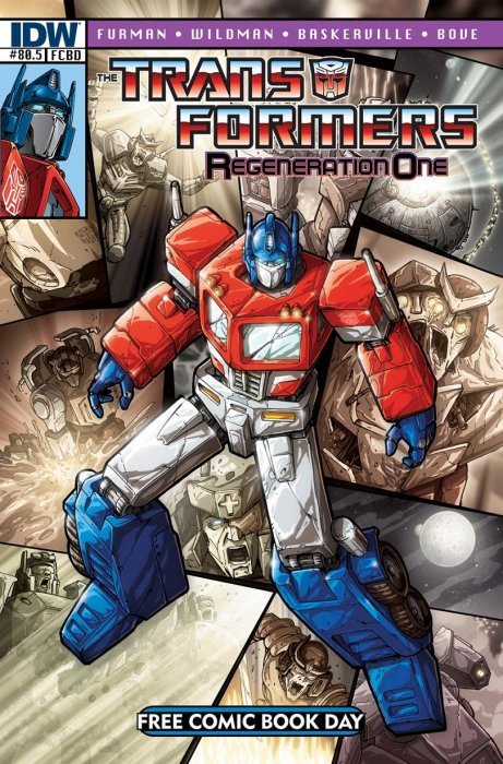 Transformers Regeneration One #80.5 - Free Comic Book Day