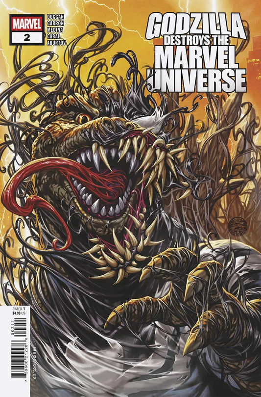 Godzilla Destroys the Marvel Universe #2