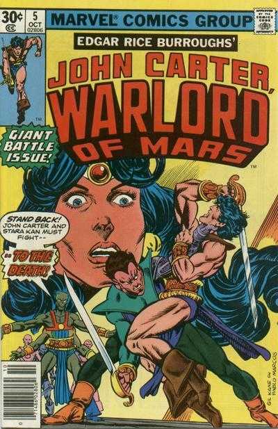 John Carter Warlord of Mars #5