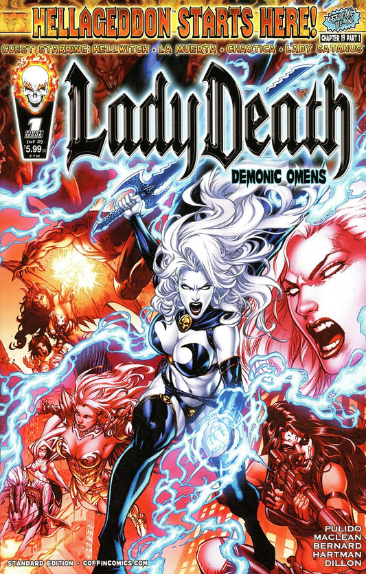 Lady Death Demonic Omens #1
