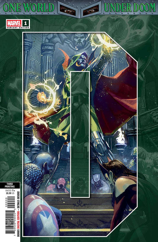One World Under Doom 1-4 Reprints Connecting Covers
