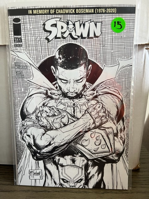 Spawn #311 Variant (B&W McFarlane)