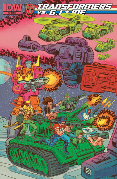 Transformers vs G.I. Joe #3 1:10 Incentive