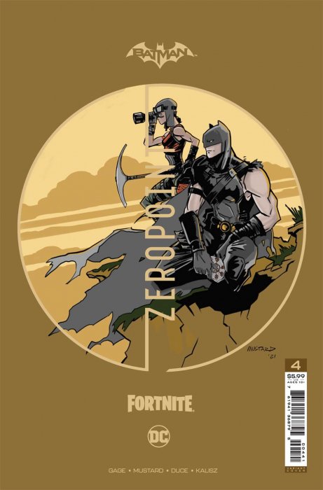 Batman / Fortnite Zero Point #4 1:25 Incentive