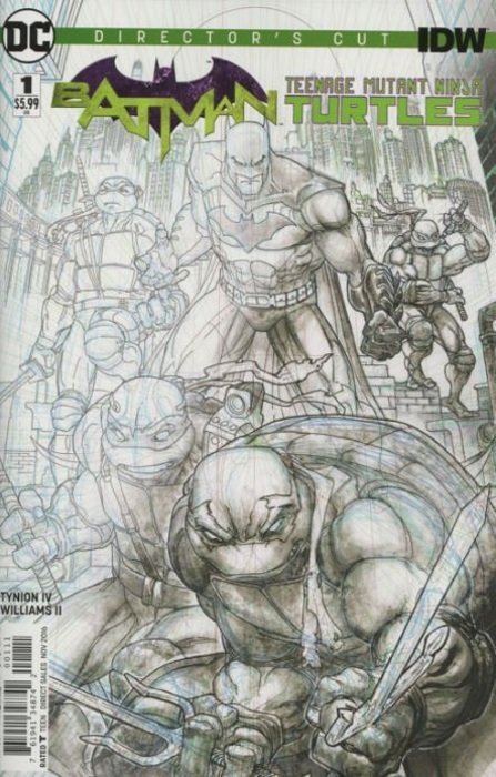 Batman / Teenage Mutant Ninja Turtles #1 - Director's Cut