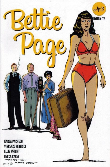 Bettie Page #3 1:7 Incentive