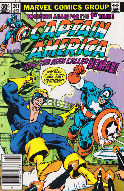 Captain America #261