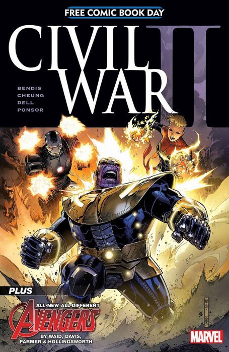 Civil War II - Free Comic Book Day 2016 🔑