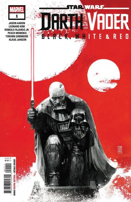 Star Wars Darth Vader - Black, White & Red #1