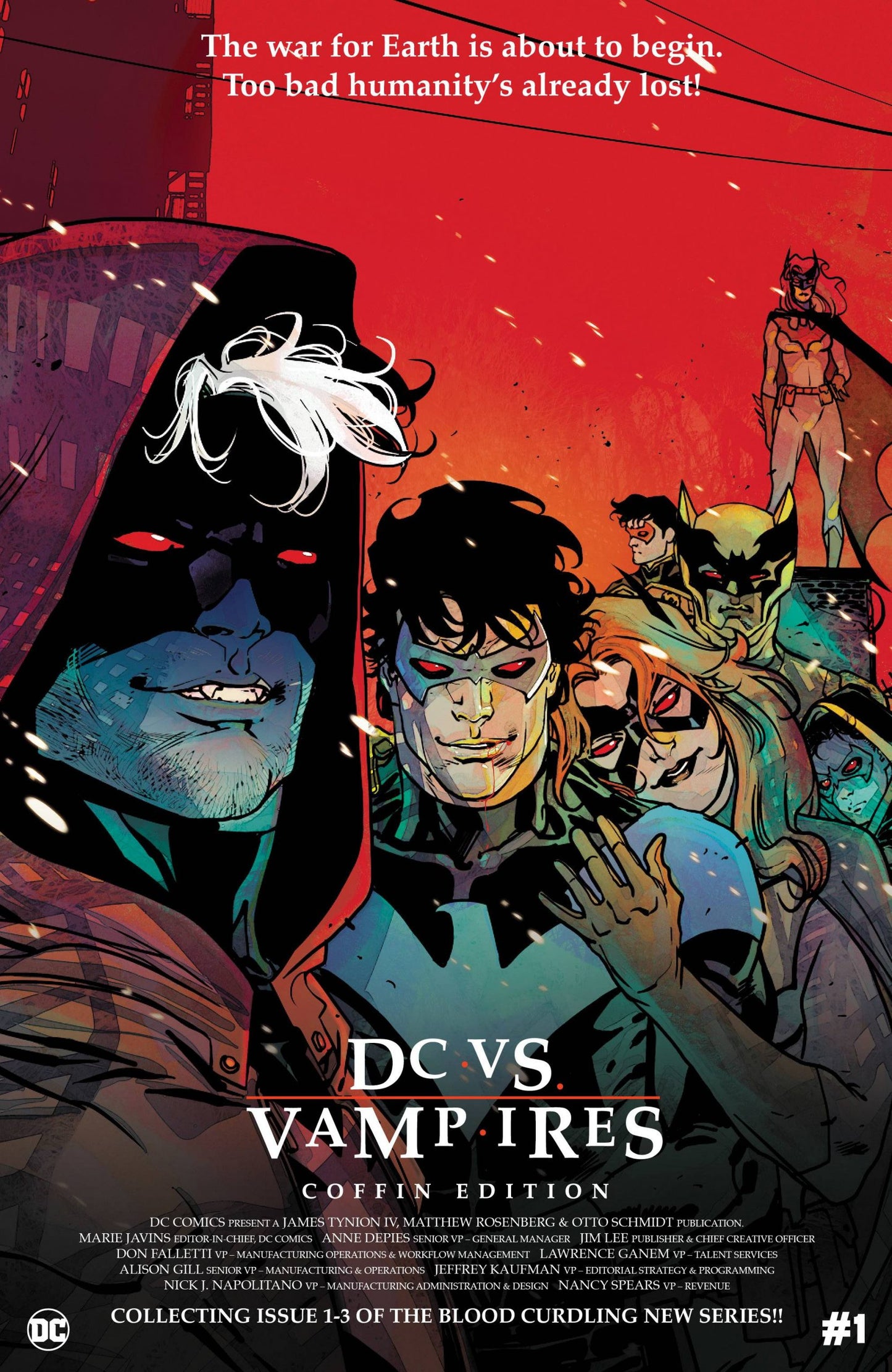 DC vs Vampires Coffin Edition #1