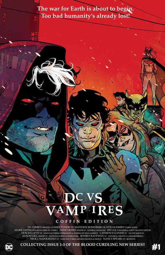 DC vs Vampires Coffin Edition #1