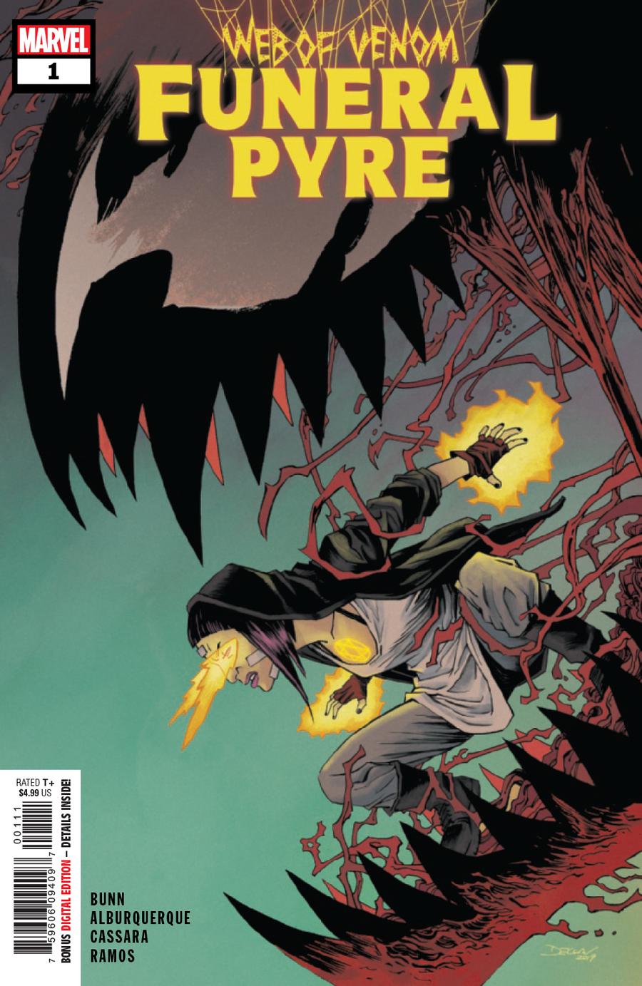 Web of Venom Funeral Pyre #1