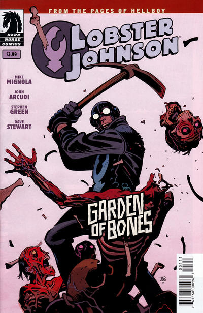 Lobster Johnson Garden of Bones #1