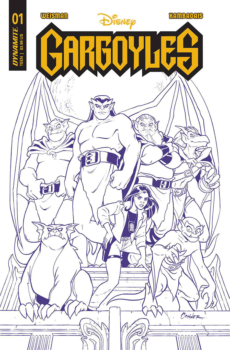 Gargoyles #1 1:10 Incentive