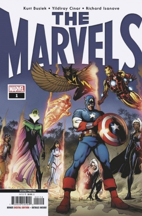 The Marvels #1 - 2nd Printing