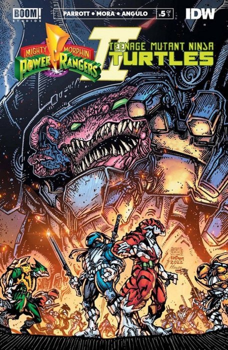 Mighty Morphin Power Rangers Teenage Mutant Ninja Turtles II #5