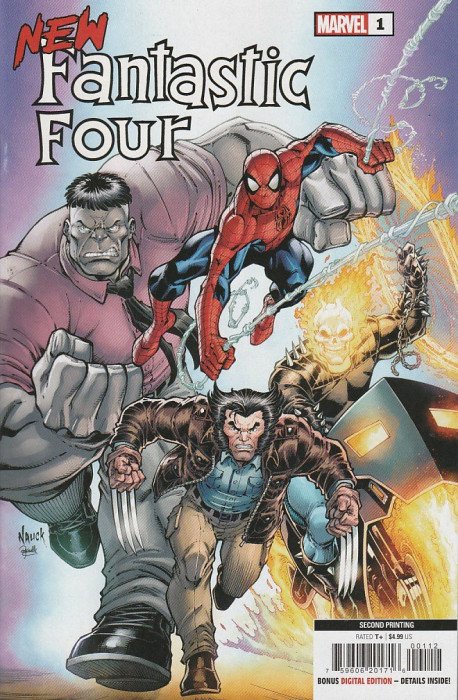 New Fantastic Four #1 - 2nd Printing