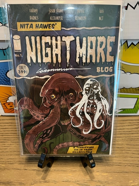 Nita Hawes' Nightmare Blog #1 - Signed