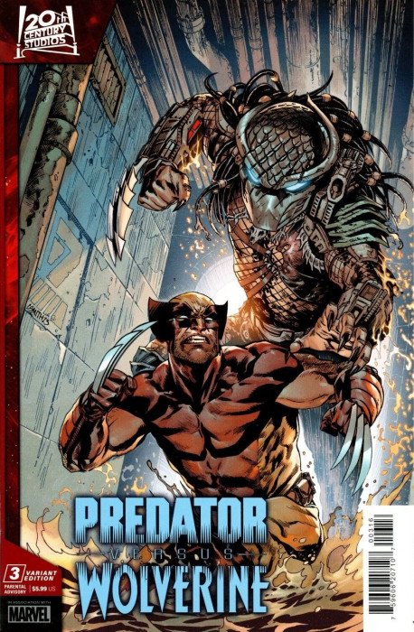 Wolverine vs Predator #3 1:25 Incentive