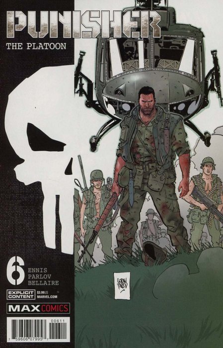 The Punisher The Platoon #1-6 Complete Set