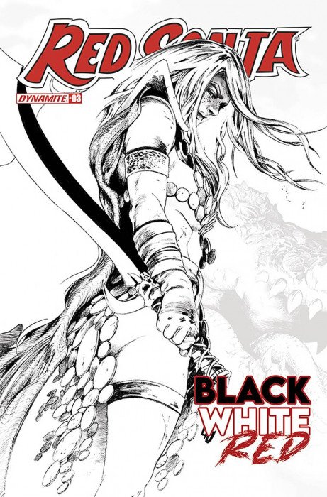 Red Sonja Black White Red #3 1:15 Incentive