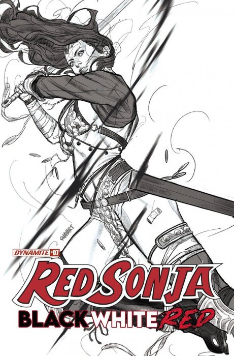 Red Sonja Black White Red #7 1:10 Incentive