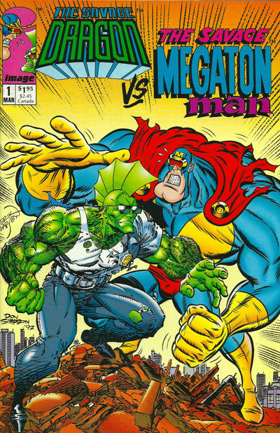 The Savage Dragon vs The Savage Megaton Man