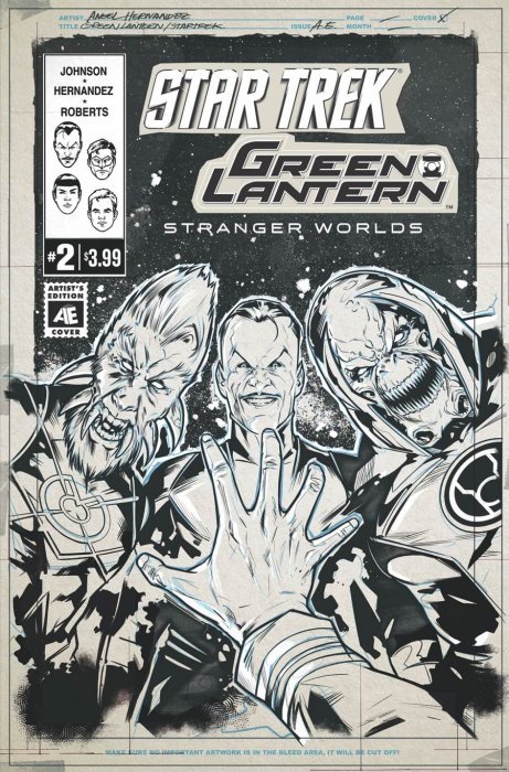 Star Trek / Green Lantern Stranger Worlds #2