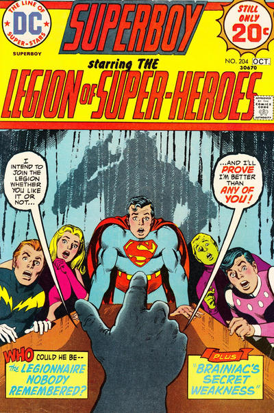 Superboy and the Legion of Super-Heroes #204