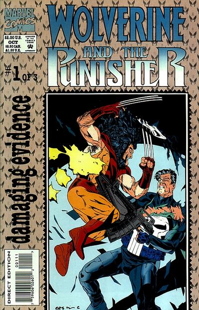 Wolverine and Punisher Damaging Evidence - Complete Series