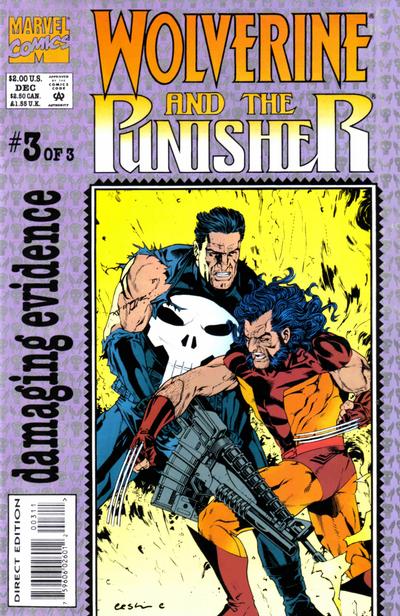 Wolverine and Punisher Damaging Evidence - Complete Series